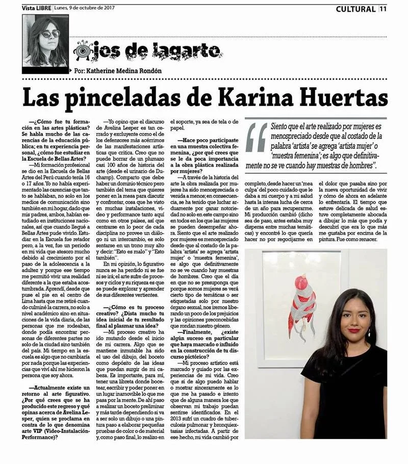 entrevista karina huertas